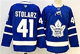Men's Toronto Maple Leafs #41 Anthony Stolarz Blue 2024-25 Stitched Hockey Jersey,baseball caps,new era cap wholesale,wholesale hats